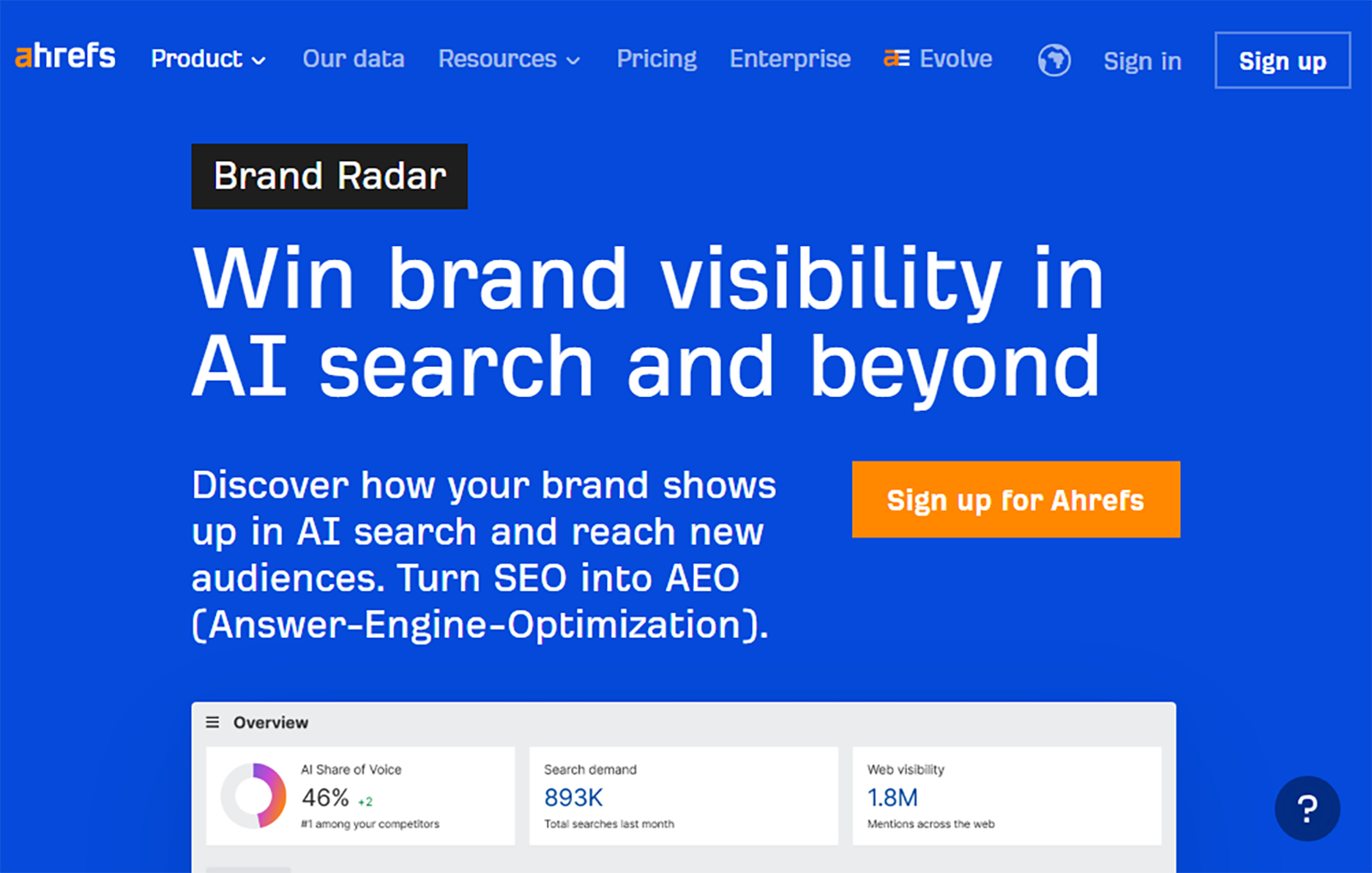 Profound vs Ahrefs: When Visibility Goes Beyond Backlinks