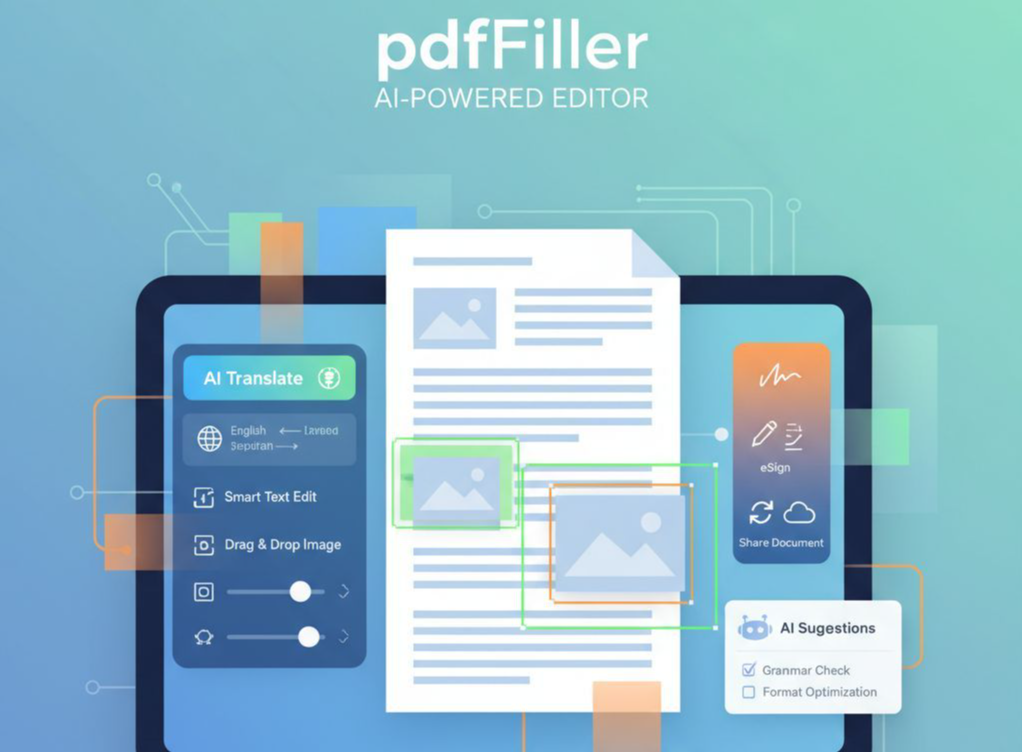 pdfFiller Unveils AI PDF Editor, Bringing Generative AI to Document Workflows