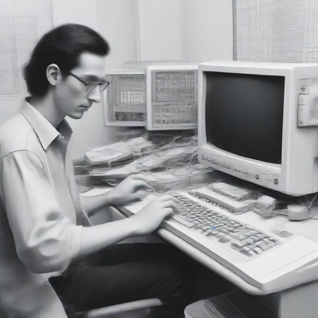 software development in the 90s
