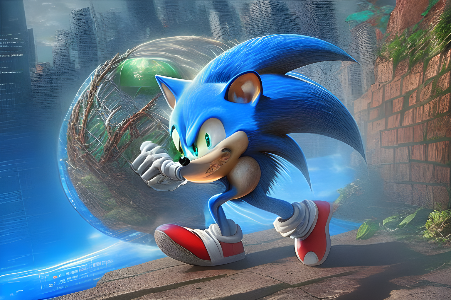 sonic the hedgehog entering a web3 world