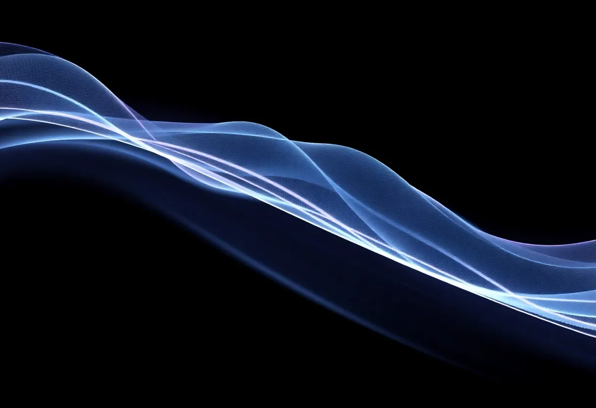 sound wave abstract