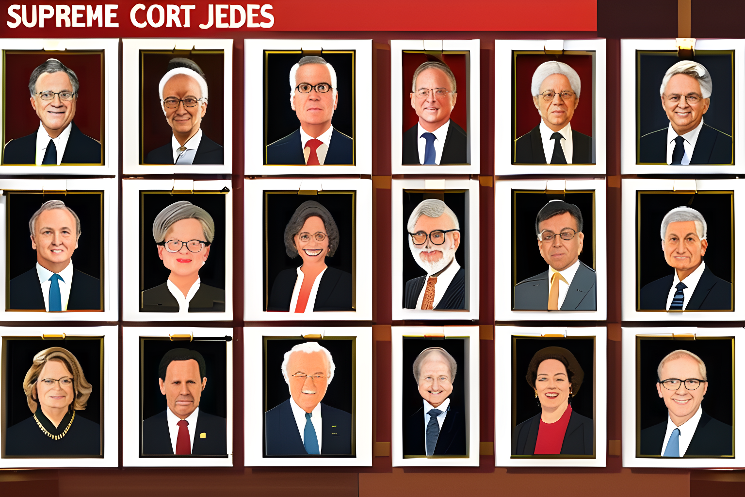 supreme court judges portraits