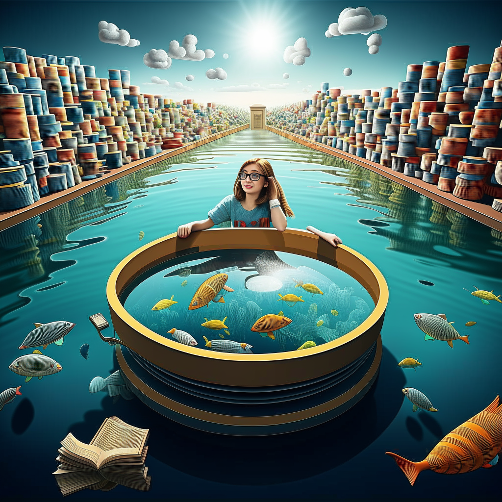 swimming in a pool of knowledge