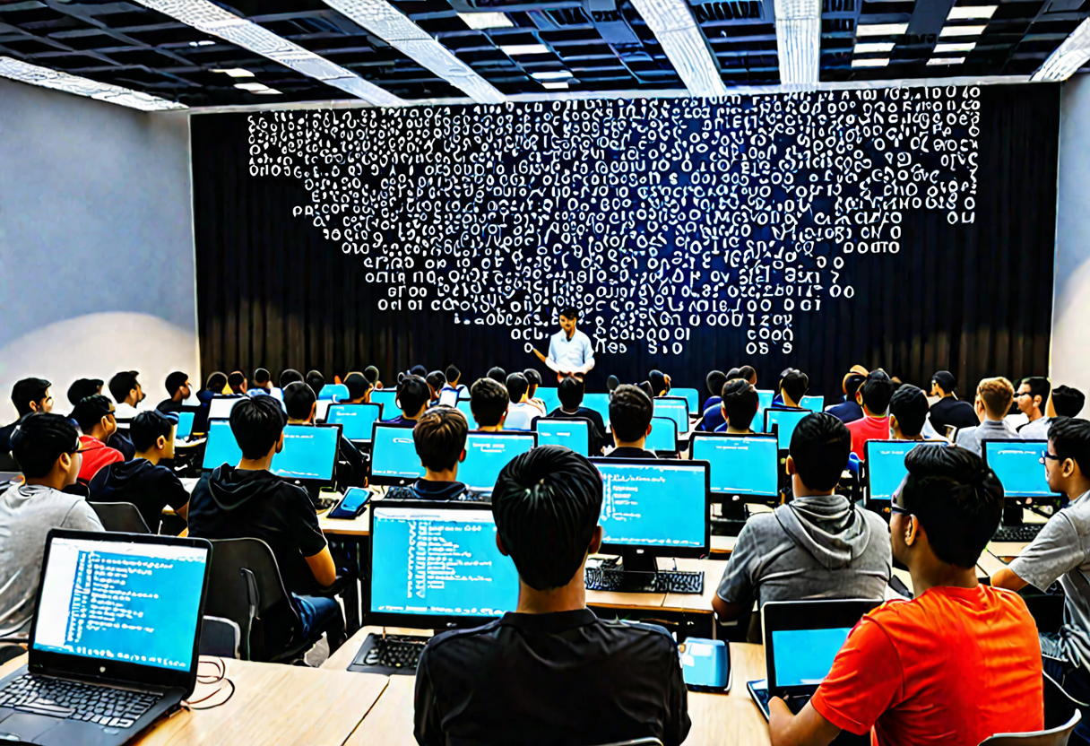 Ten Thousand Data Structures and Algorithms Students Learning from Open Source