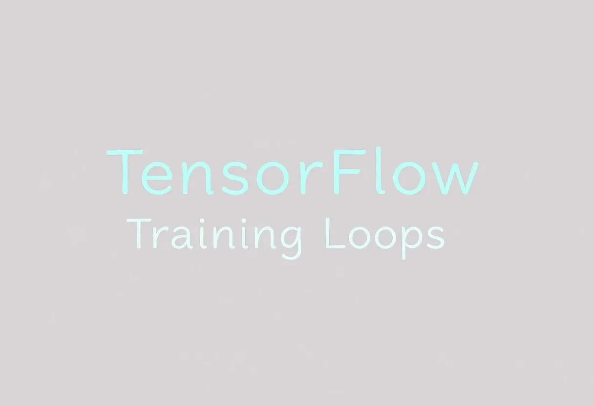 Custom TensorFlow Training Loops Made Easy