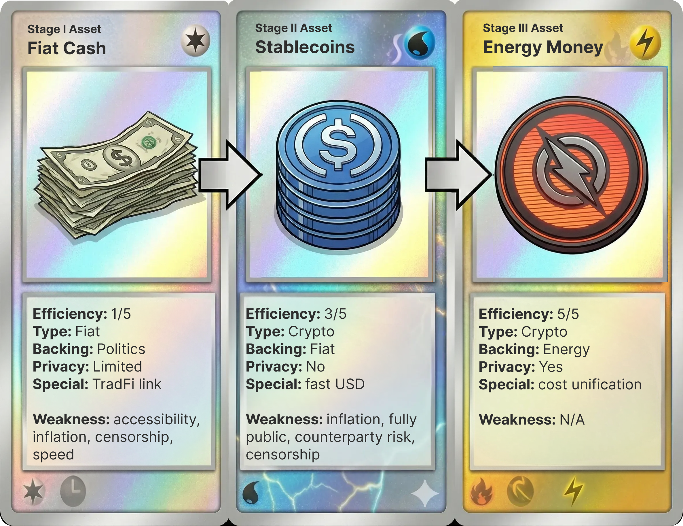 The final evolution of money for compute economy.