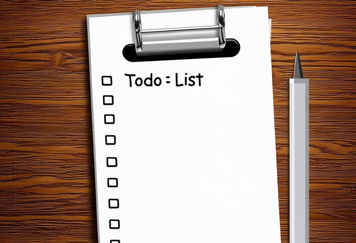 todo list