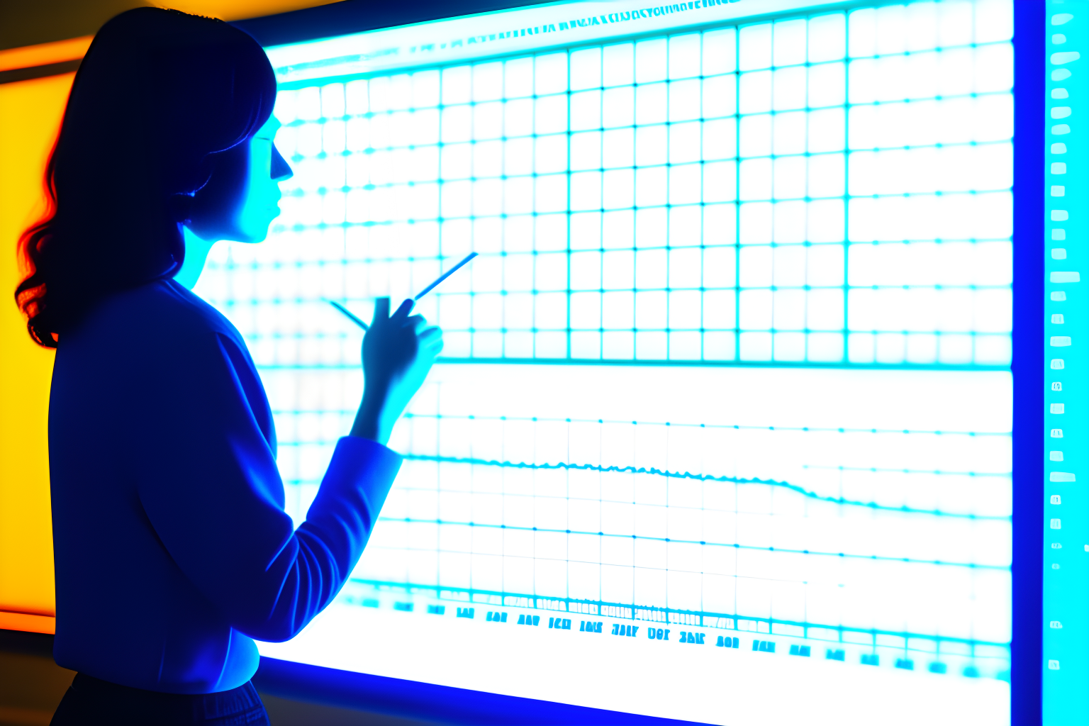 tracking data on a big graph