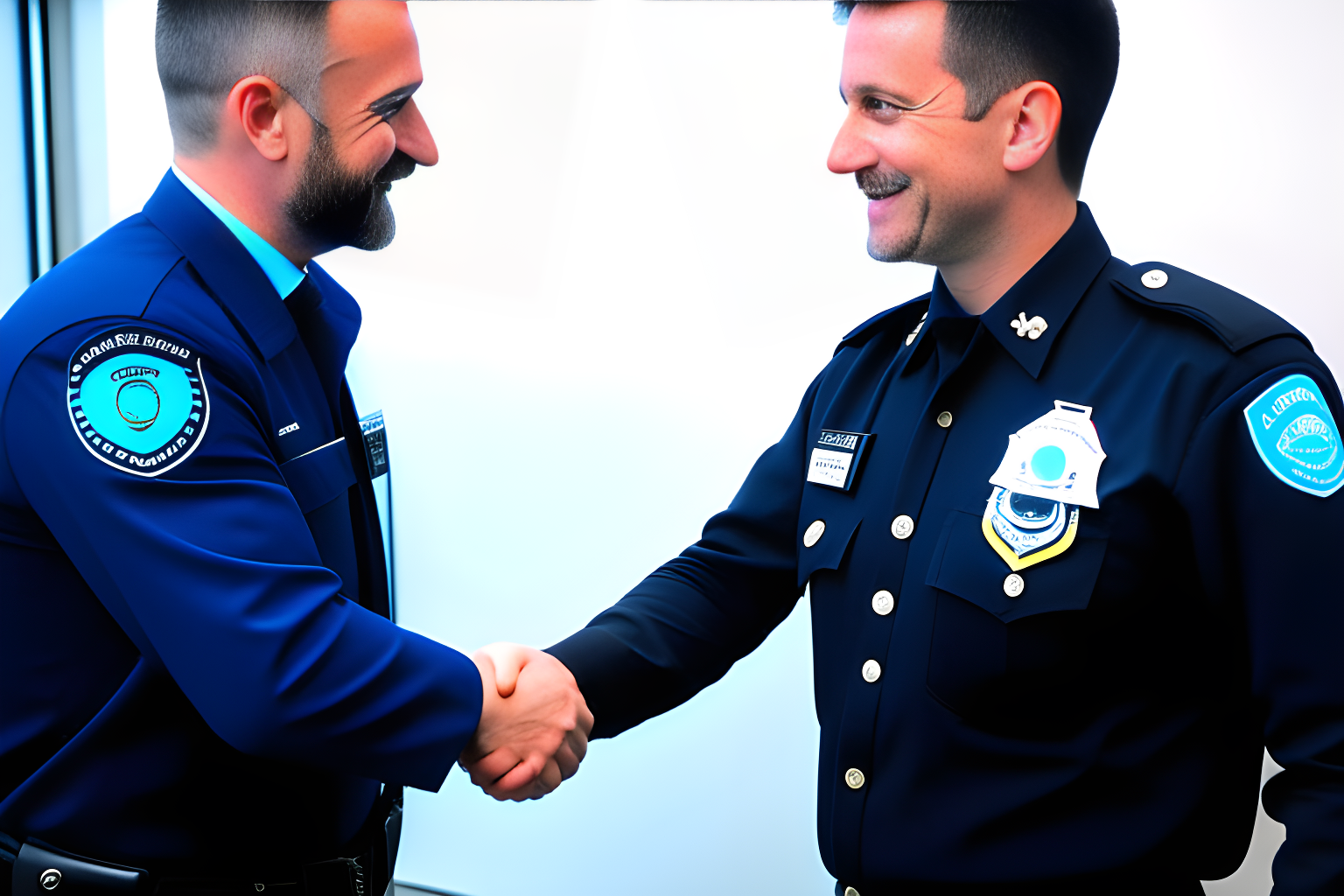 twitter director and officer shaking hands