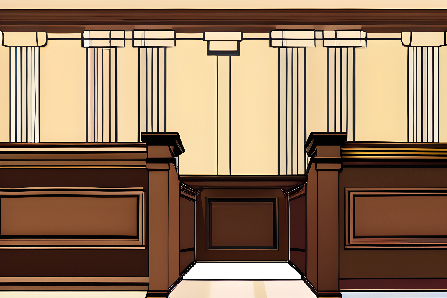 two layers arguing in court