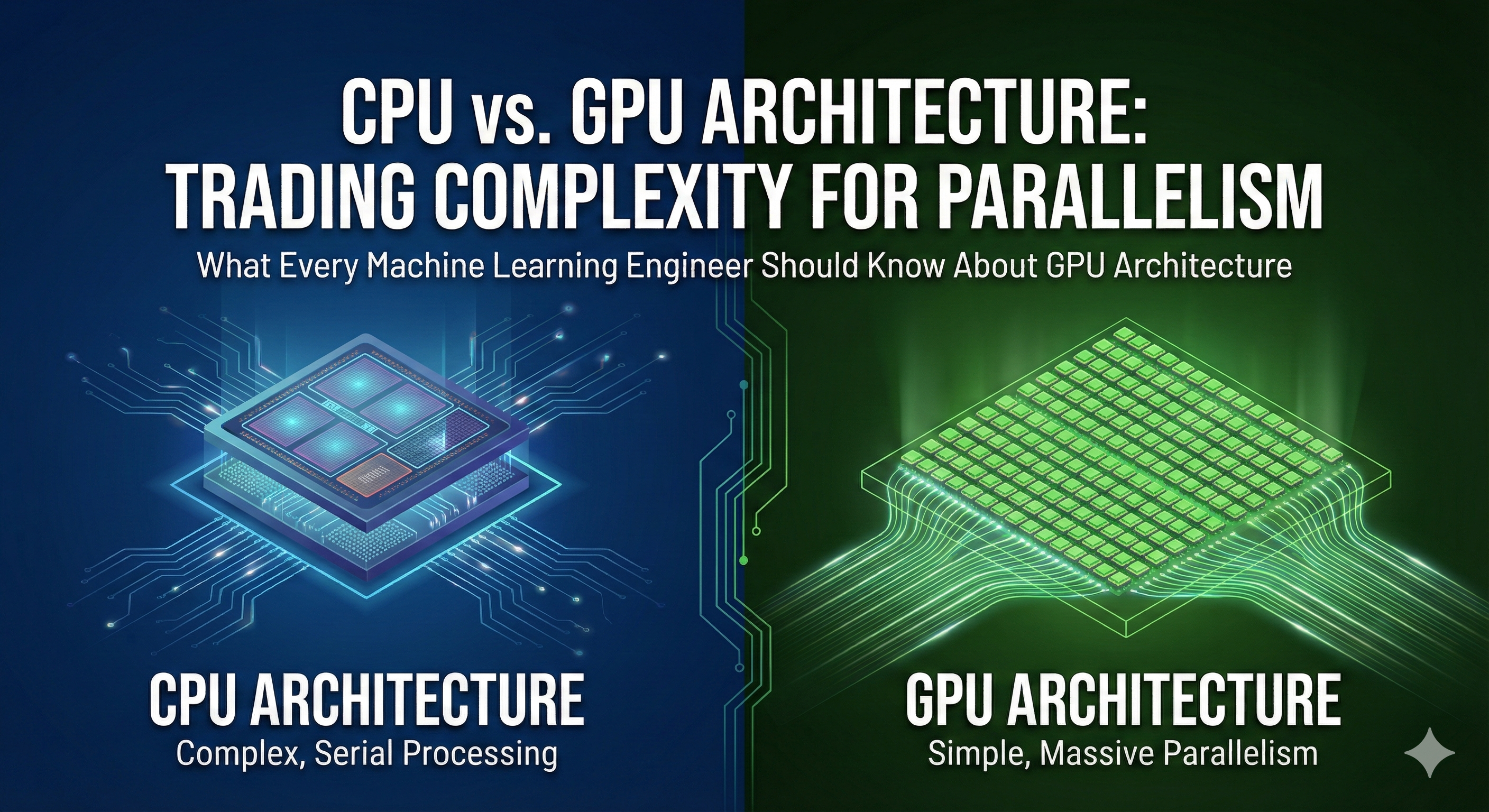 GPUs Trade Complexity for Massive Parallelism: What Every Machine Learning Engineer Should Know