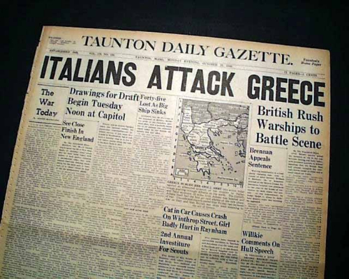 Italy Invades Greece