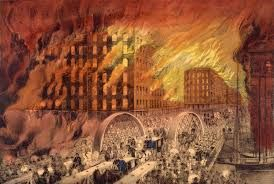The Great Chicago Fire Started