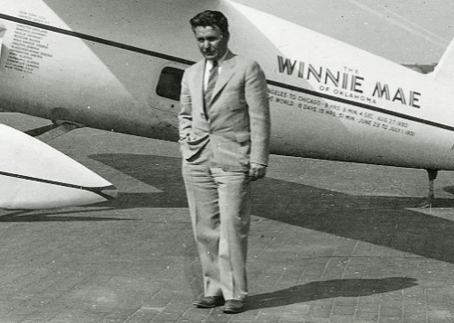Wiley Post Flies Solo Around the World