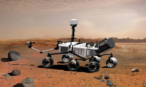 NASA's Curiosity landed on Mars