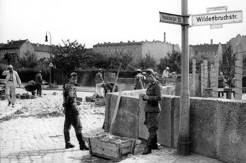 East Germany sealed the border