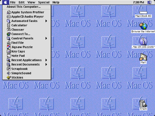  Mac OS 8.0 Was Announced 