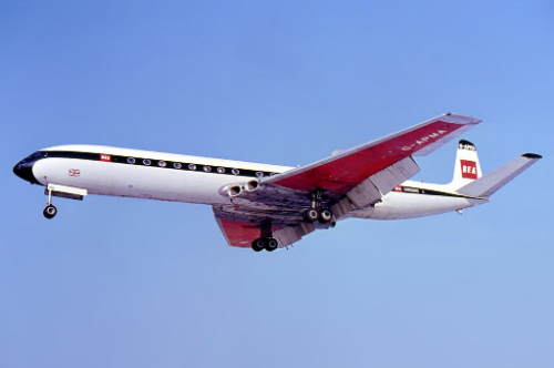 First Commercial Jet Made Test Flight 