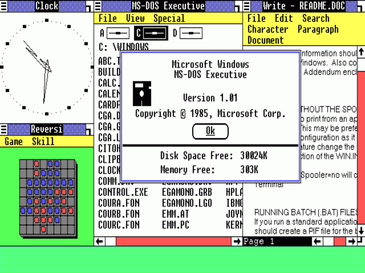 The Microsoft 1.0 was released