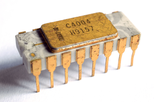 Intel's First Microprocessor was Released