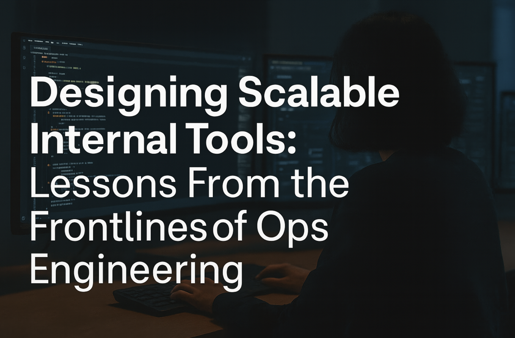 Designing Scalable Internal Tools: Lessons From the Frontlines of Ops Engineering