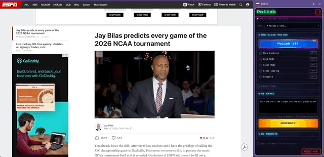 Dark Mode and Extra Spacing applied