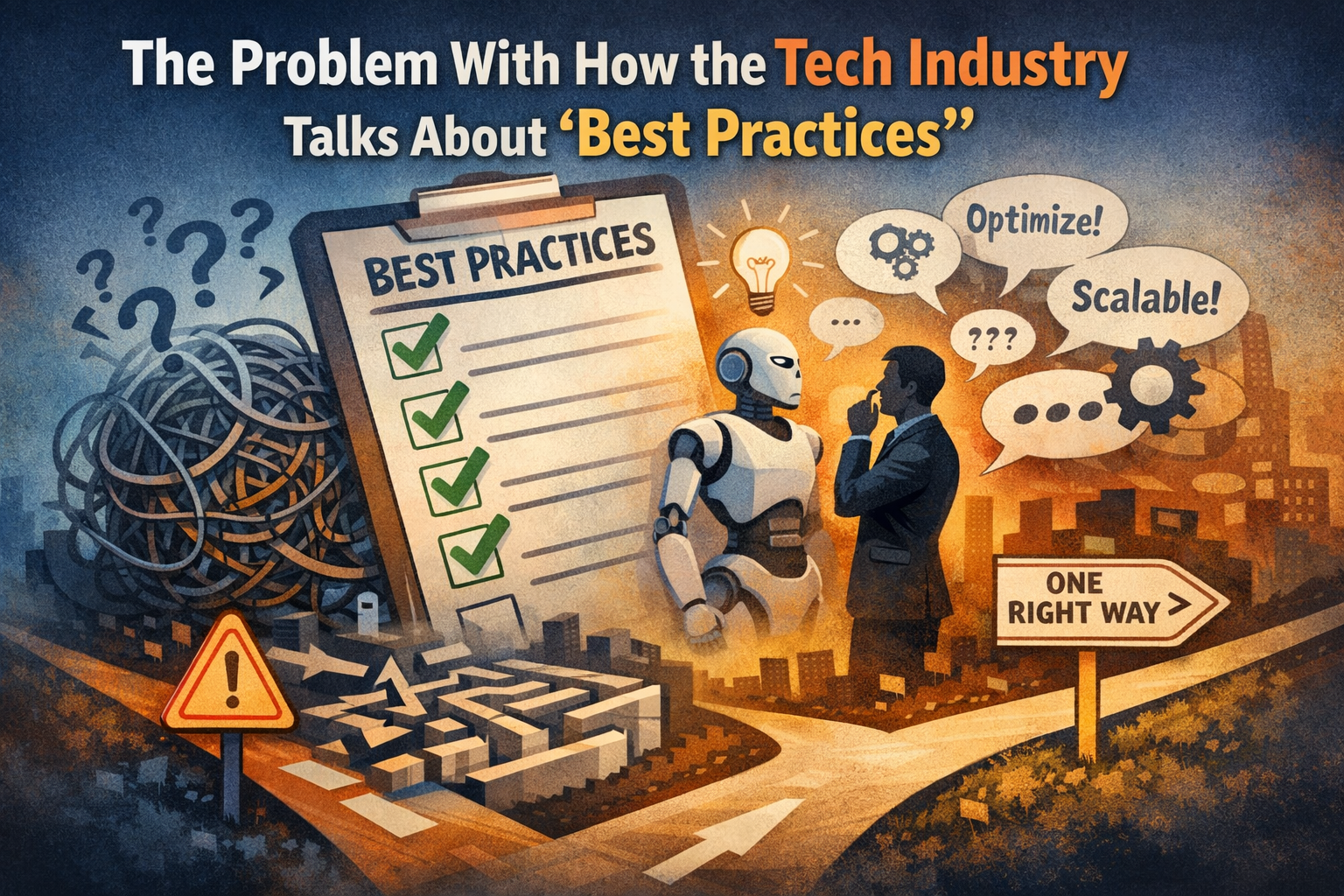 The Problem With How the Tech Industry Talks About 'Best Practices'