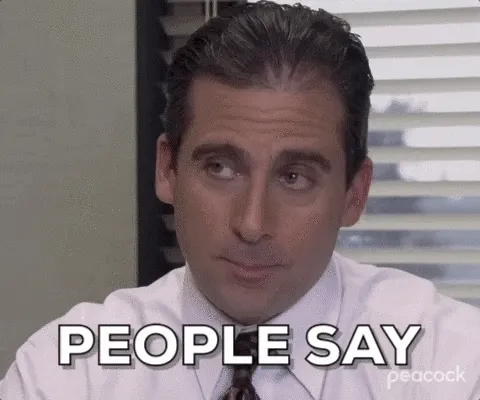 People lie, Michael. People lie.
