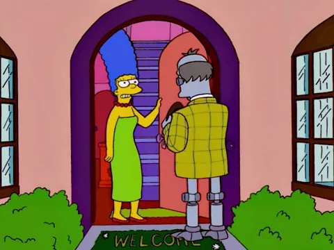 "Don't mind if I Marge right in, hyuk"