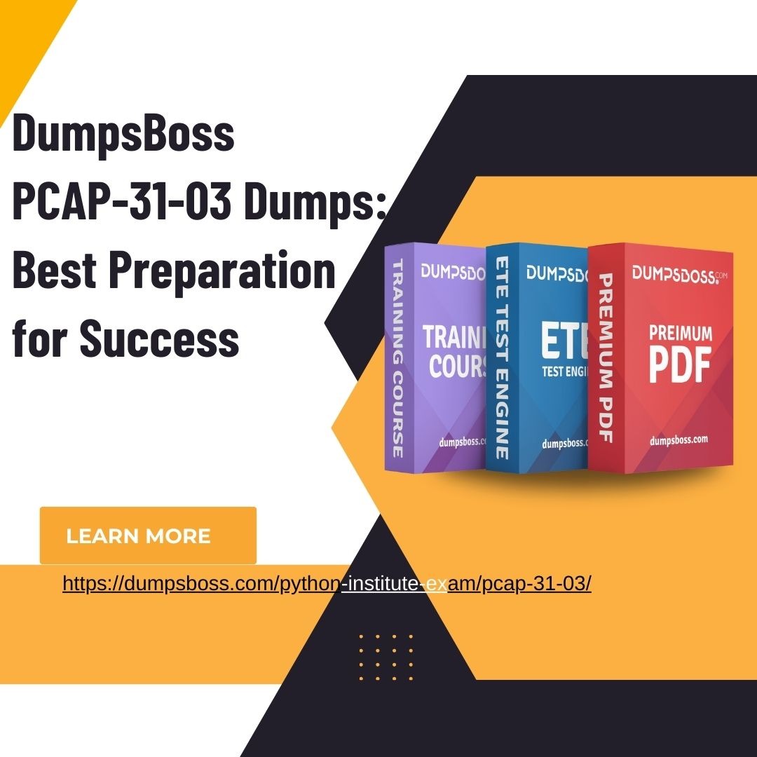 featured image - Prepare for Success with DumpsBoss PCAP-31-03 Dumps PDF