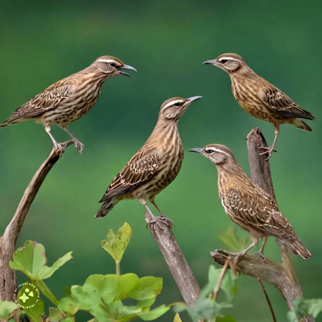 four calling birds