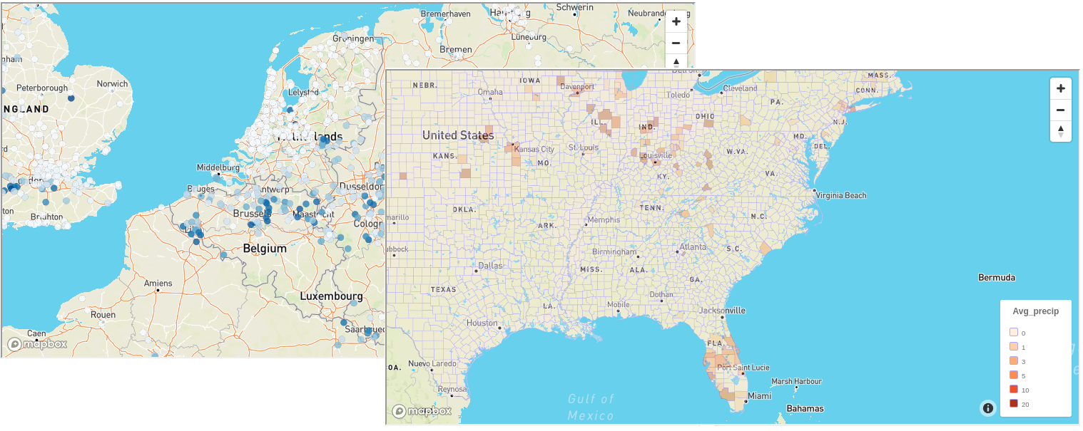 Visualizing WeatherXM data in Jupyter