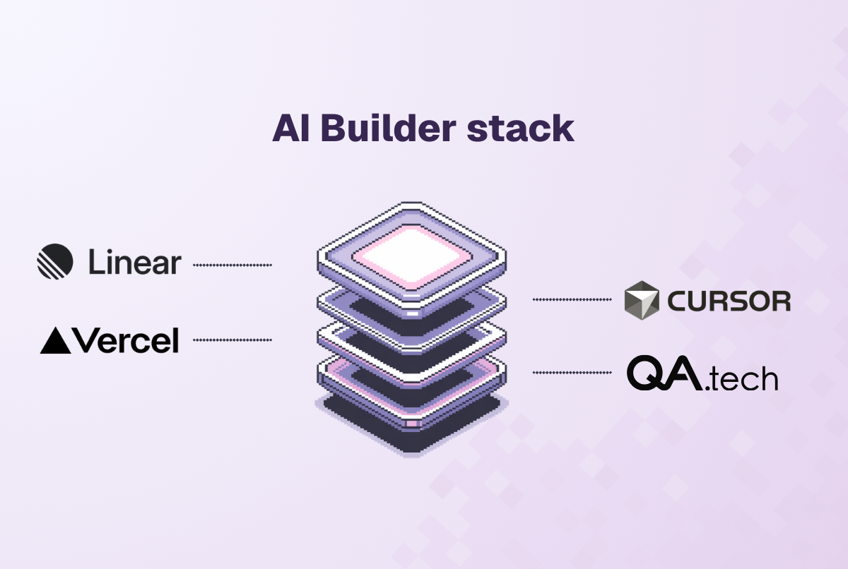 The AI Builder Stack: Linear, Cursor, Vercel, and QA.tech