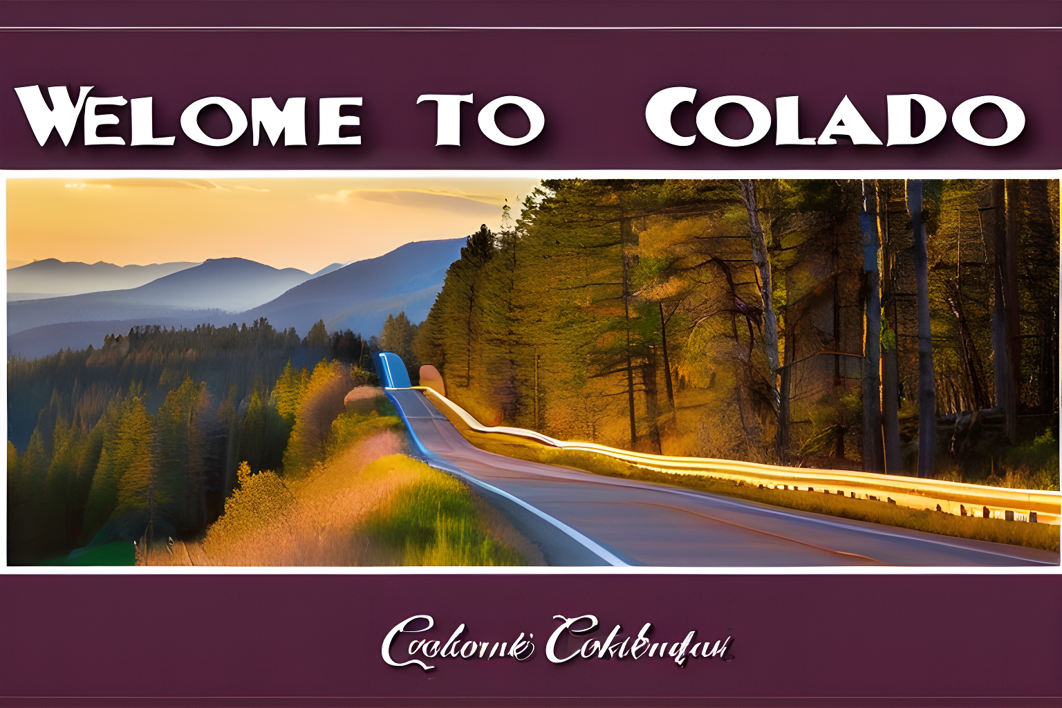 "welcome to colorado"