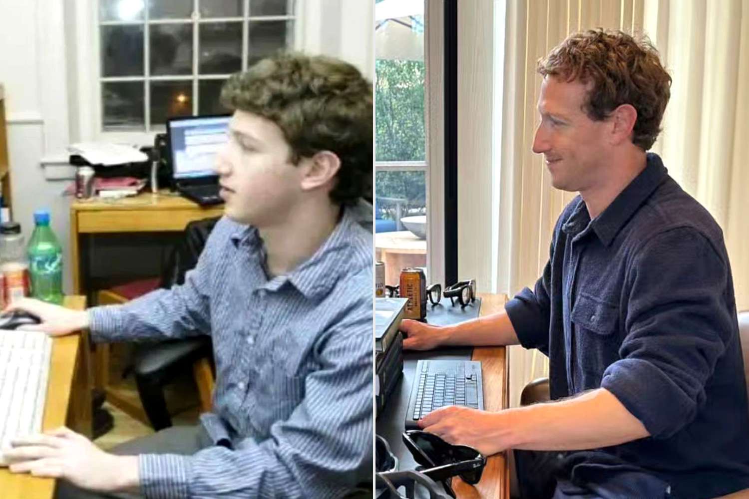 Young Zuck and Zuck