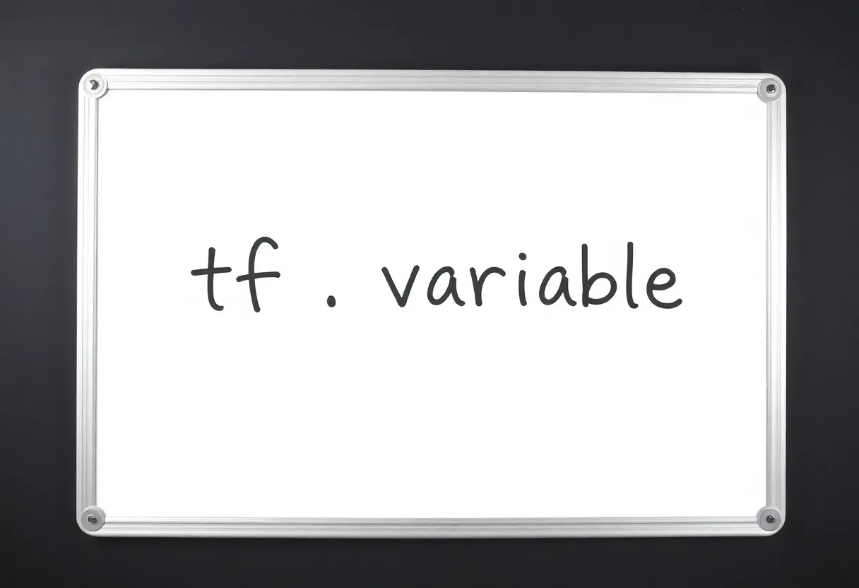 TensorFlow Variables, Once and for All
