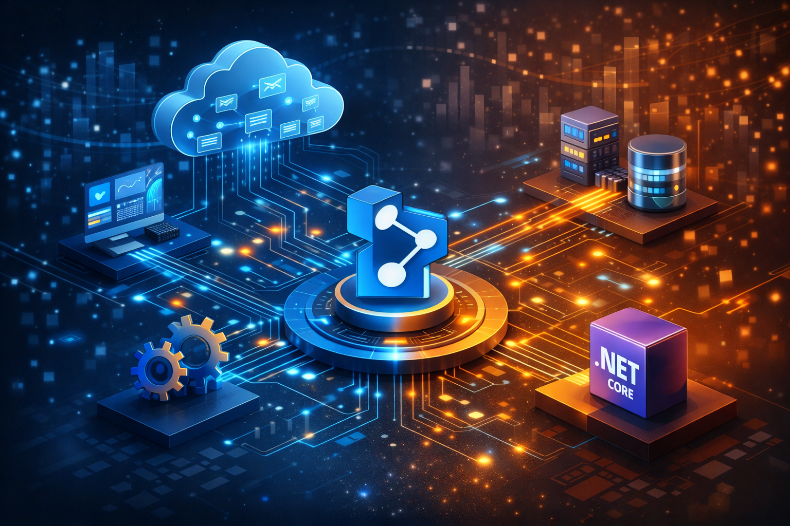 Event-Driven Architecture with Azure Service Bus & .NET Core: Designing Scalable & Resilient Systems