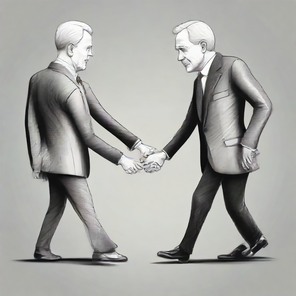 world leaders holding hands