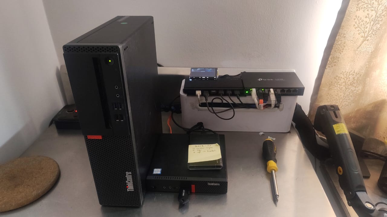 Second iteration of homelab.