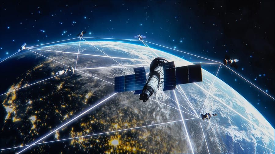 Space-based Internet