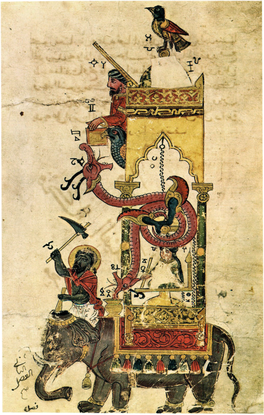 The elephant clock was one of the most famous inventions of al-Jazari