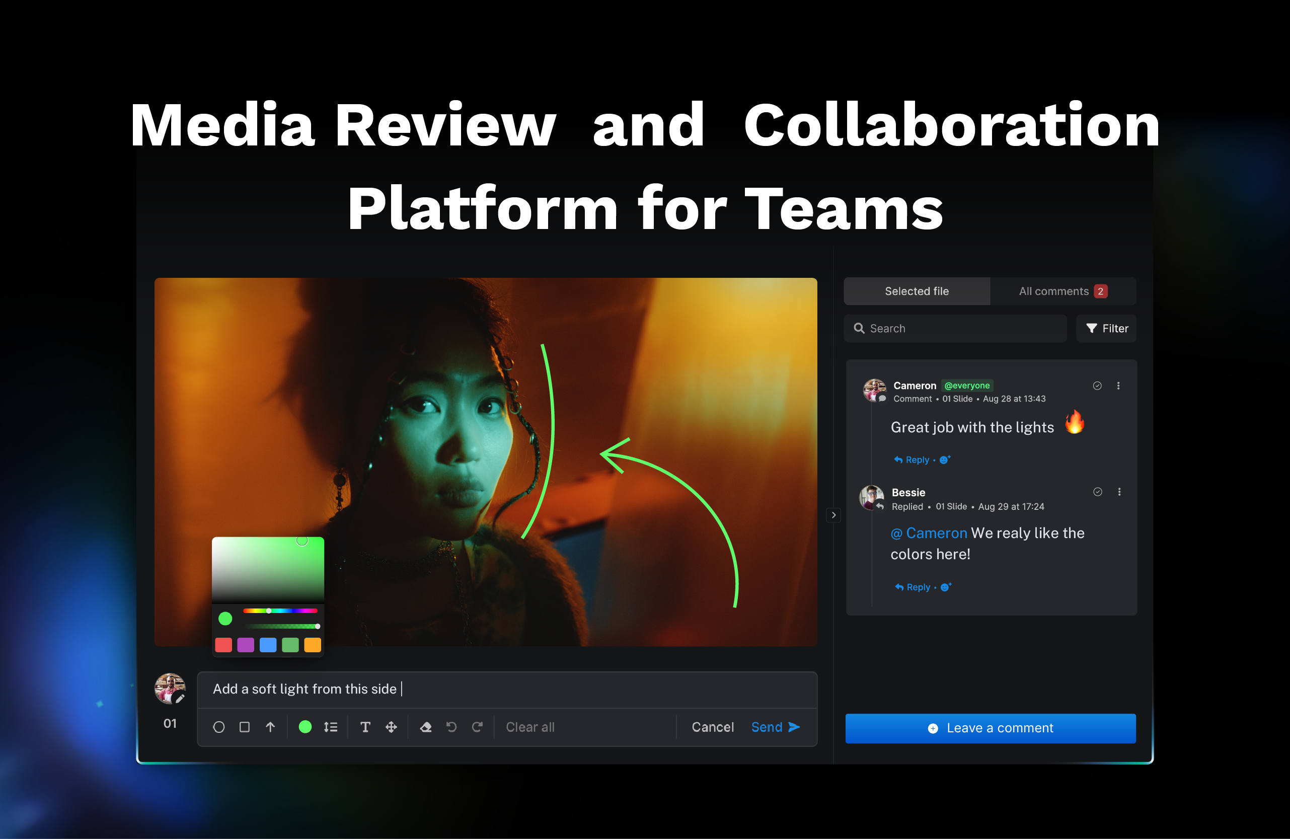 Krock - Media Review & Collaboration Platform for Teams 