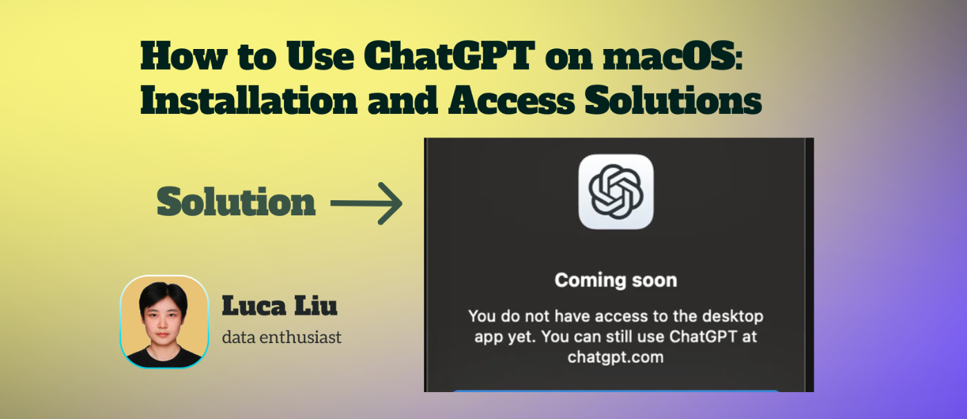 Getting Started With ChatGPT on MacOS: A Quick Guide to Installation