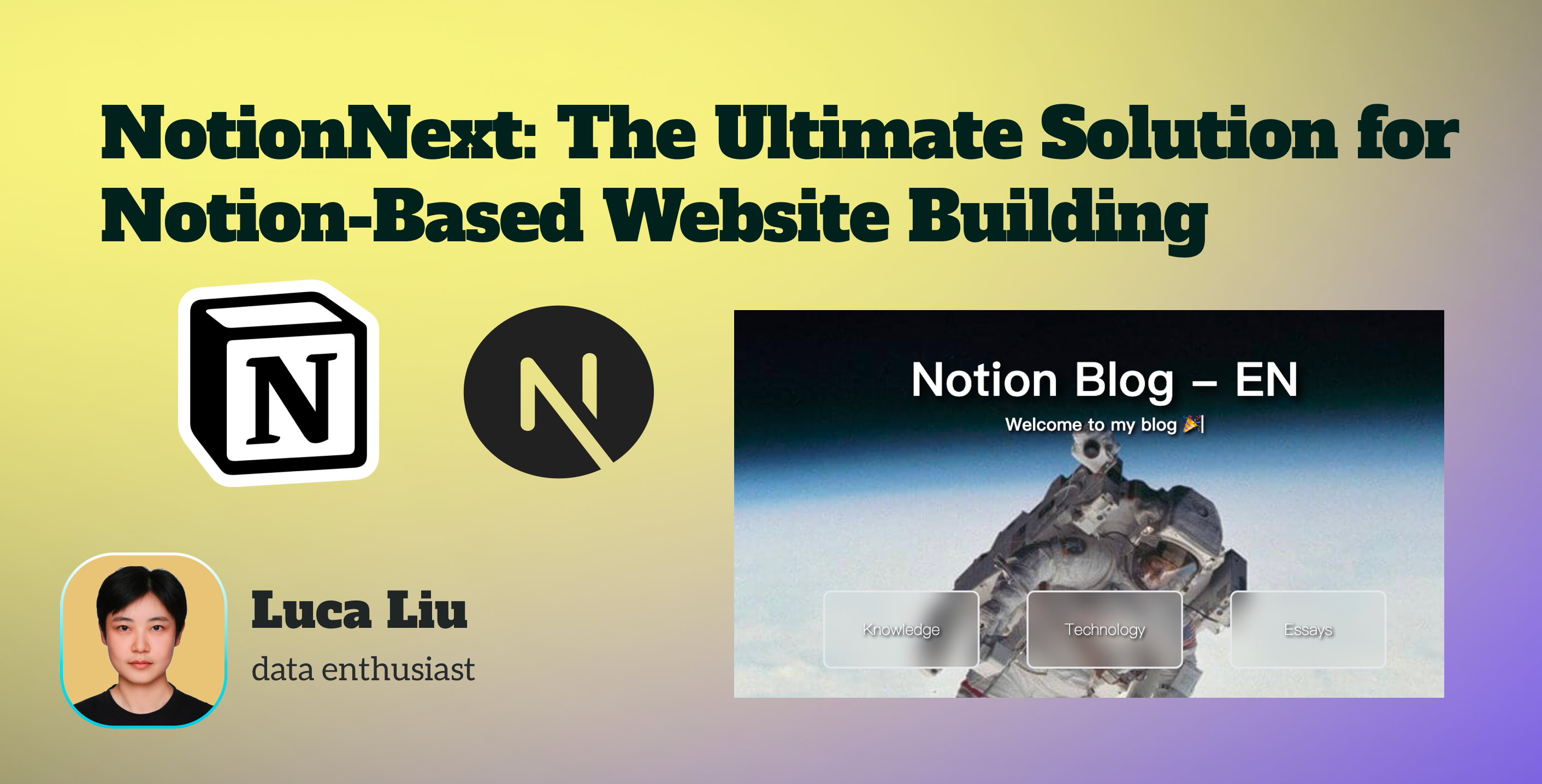 NotionNext: The All-in-One Platform for Building Notion-Powered Websites