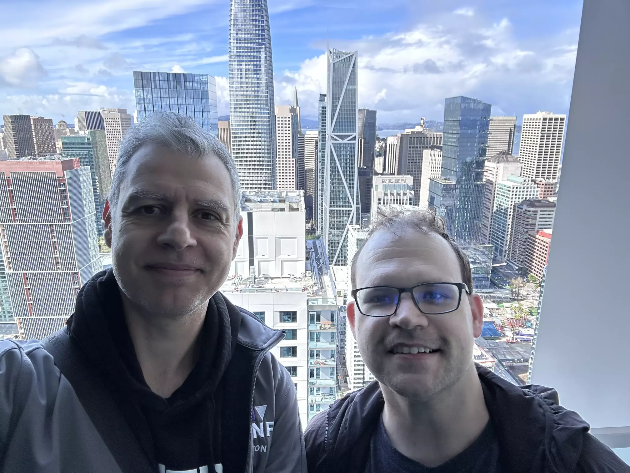 Josh Long and Nicolas Fränkel in San Francisco