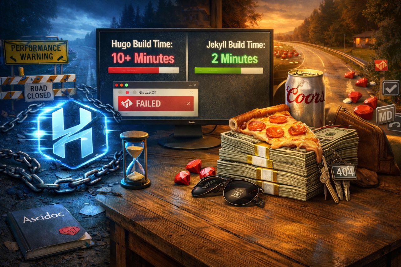 I Migrated My Blog From Jekyll to Hugo - Or At Least, I Almost Did