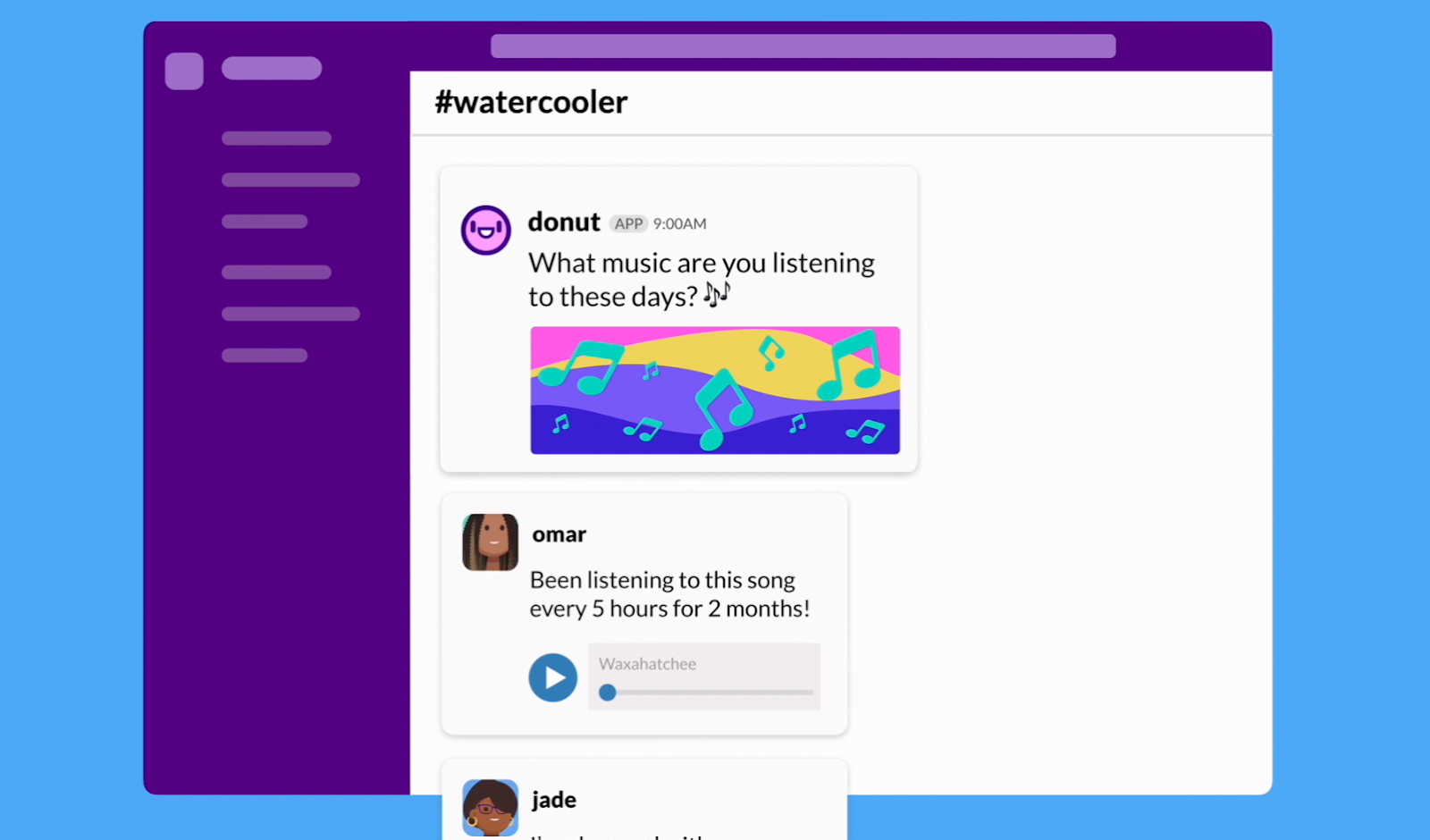 Donut Slack extension