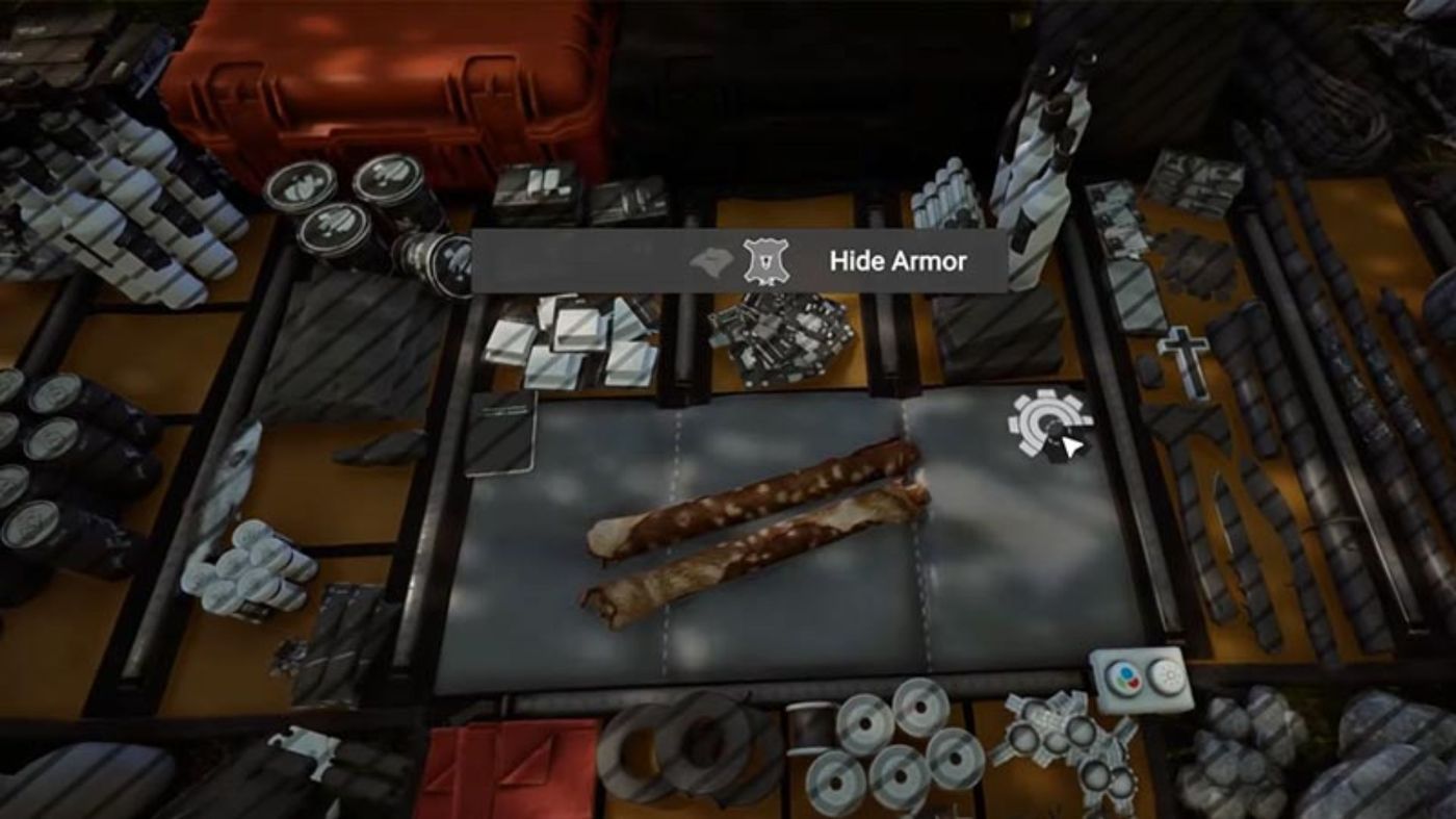 How to craft Hide Armor in Sons of the Forest.