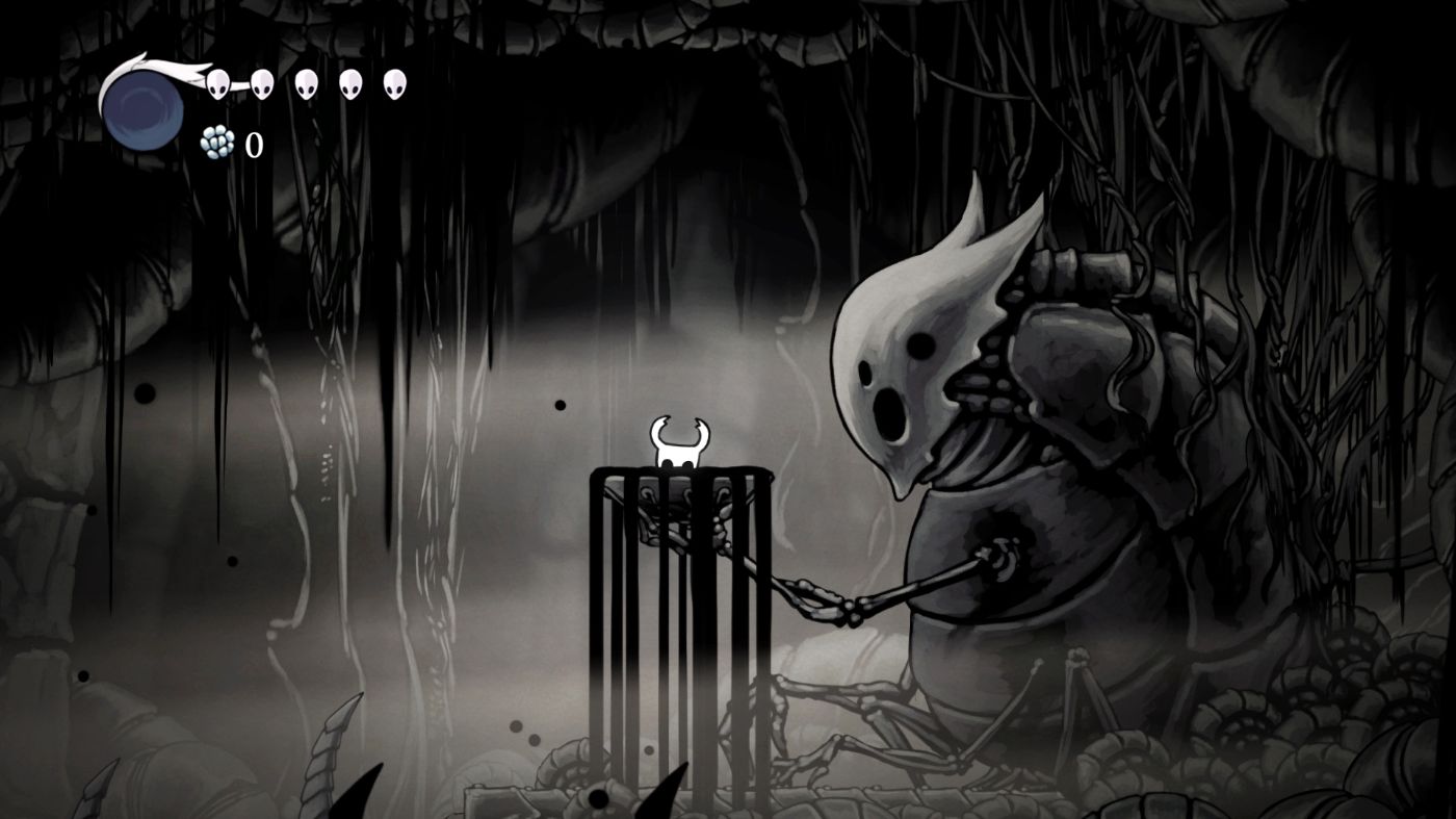 Hollow Knight gameplay.