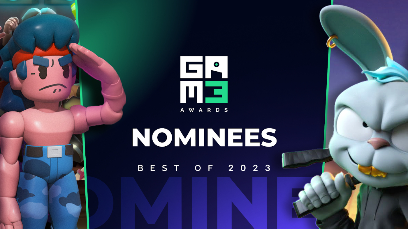 GAM3 Awards Returns to Celebrate Web3 Gaming: Shortlisted Final Nominees Revealed